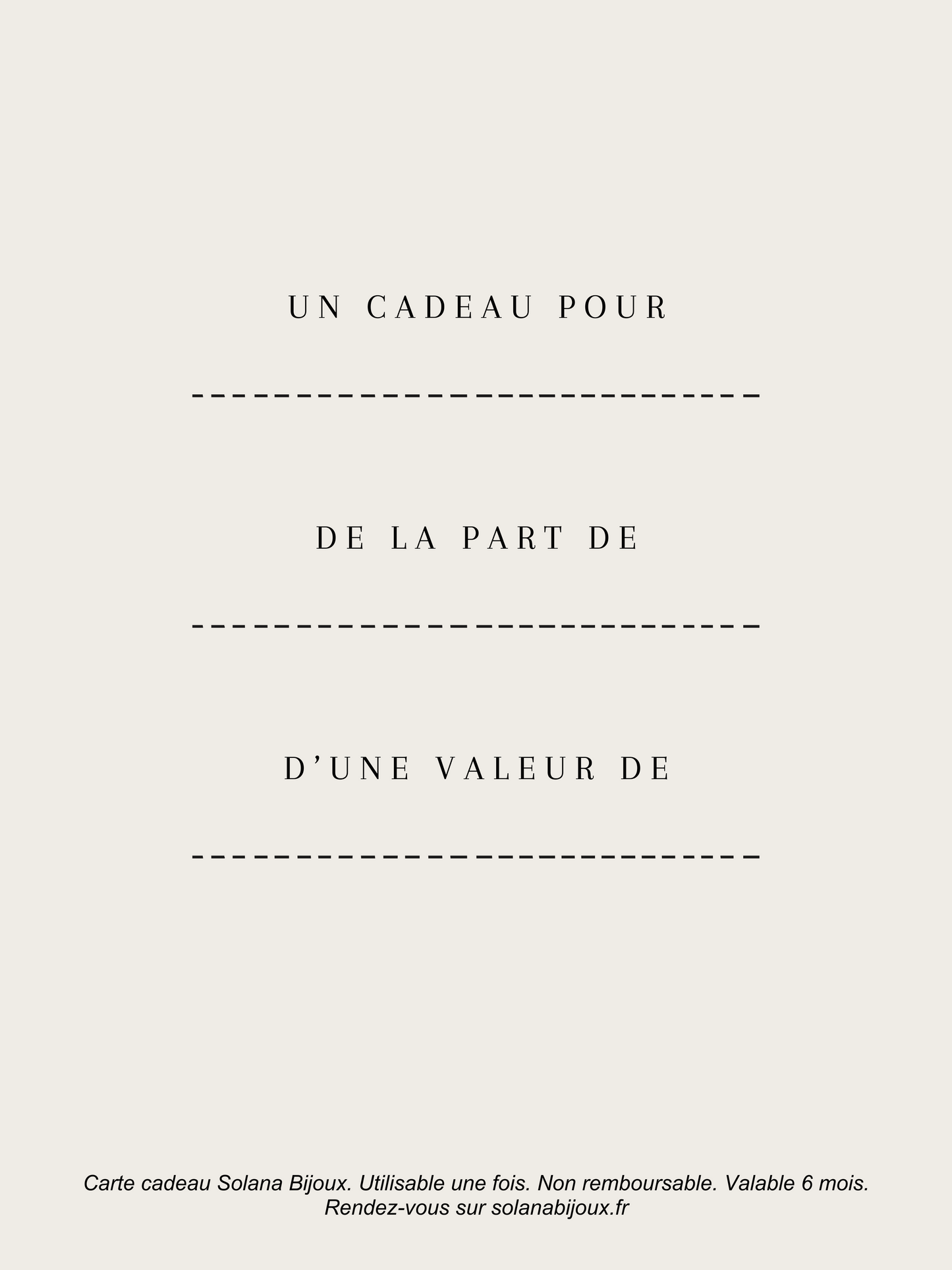 Carte Cadeau