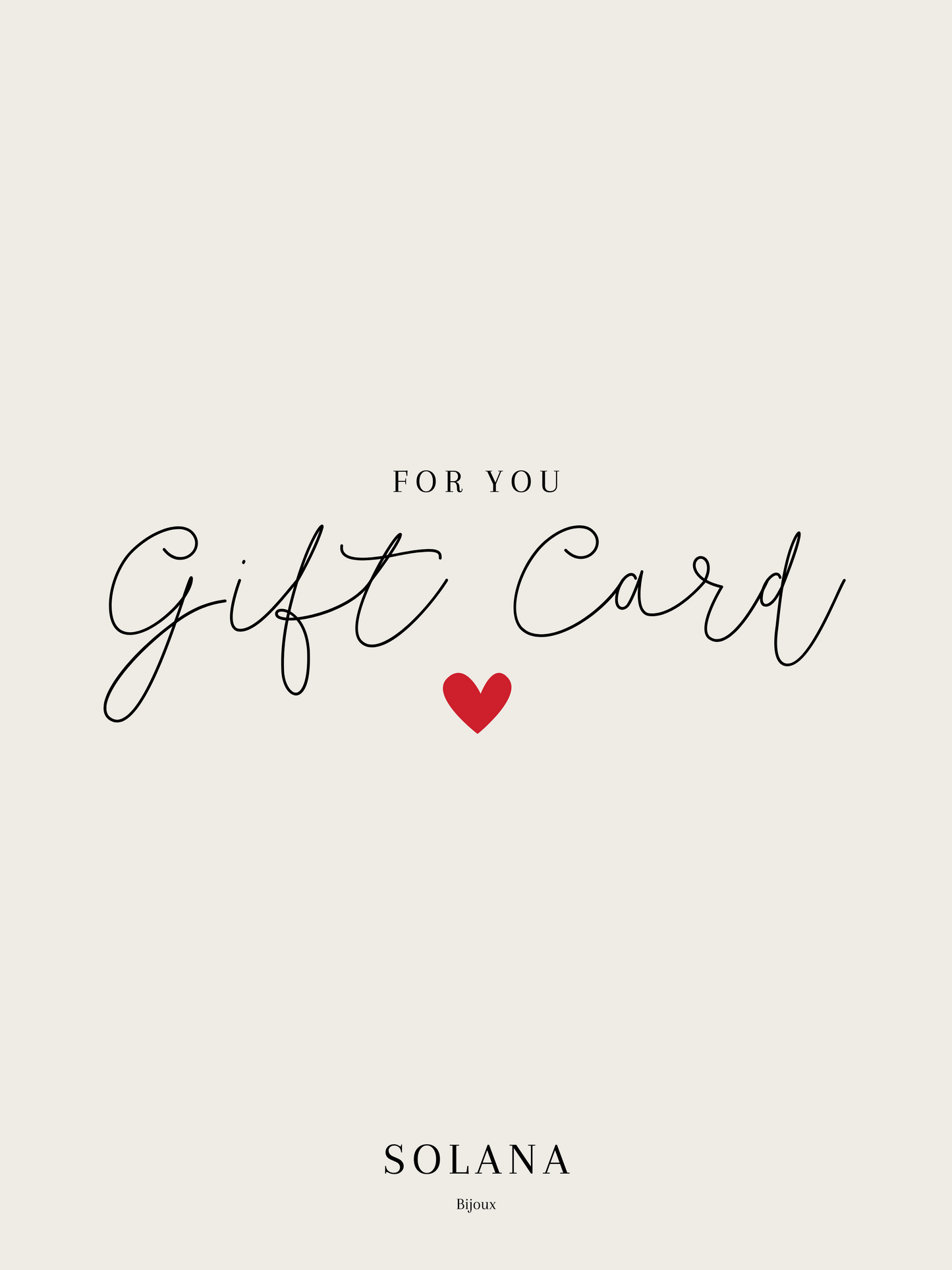 Carte Cadeau